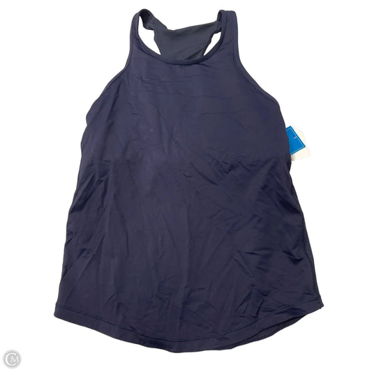 Athletic Tank Top By Lululemon In Navy, Size: S