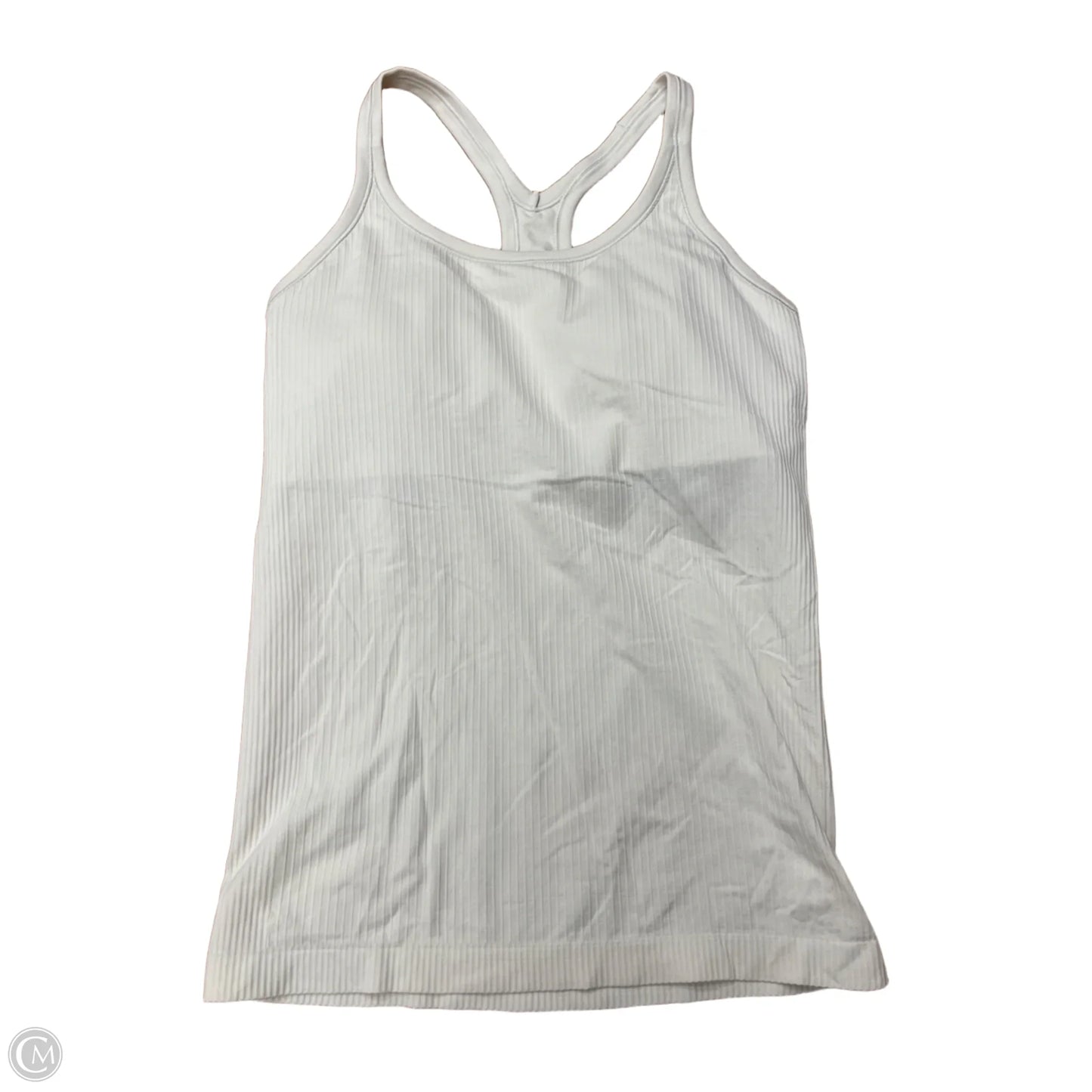 Athletic Tank Top By Lululemon In Cream, Size: M