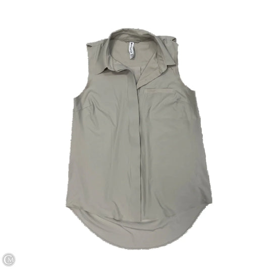 Top Sleeveless By Athleta In Beige, Size: Xs