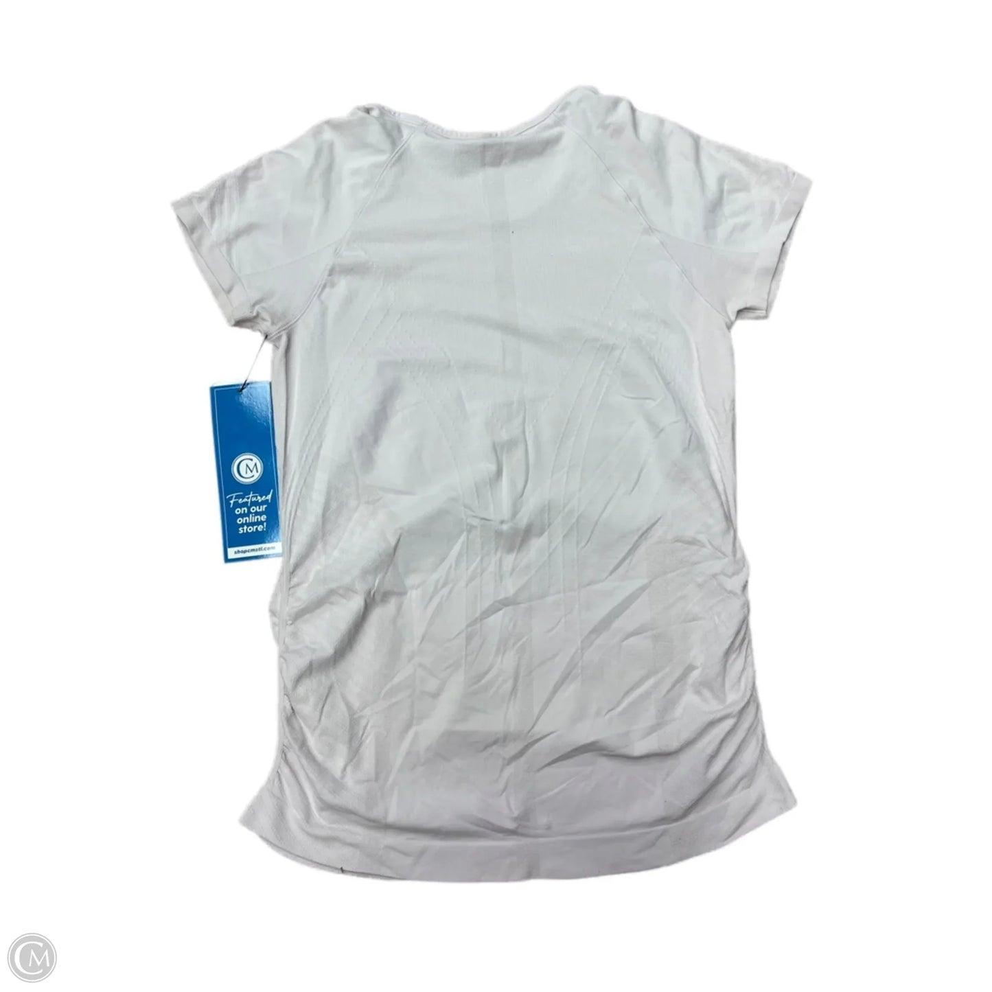 Athletic Top Short Sleeve By Athleta In Pink, Size: M