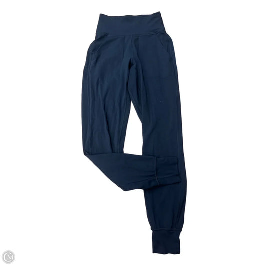 Athletic Pants By Lululemon In Black, Size: Xs