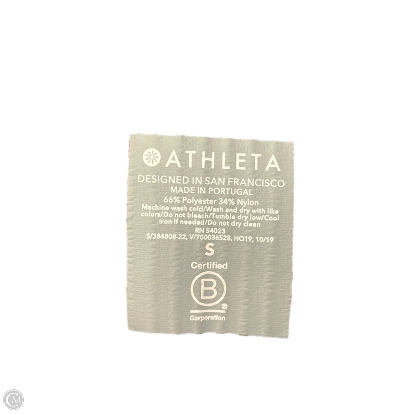 Athletic Tank Top By Athleta In Black, Size: S