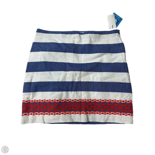 Skirt Mini & Short By Vineyard Vines In Striped Pattern, Size: 0