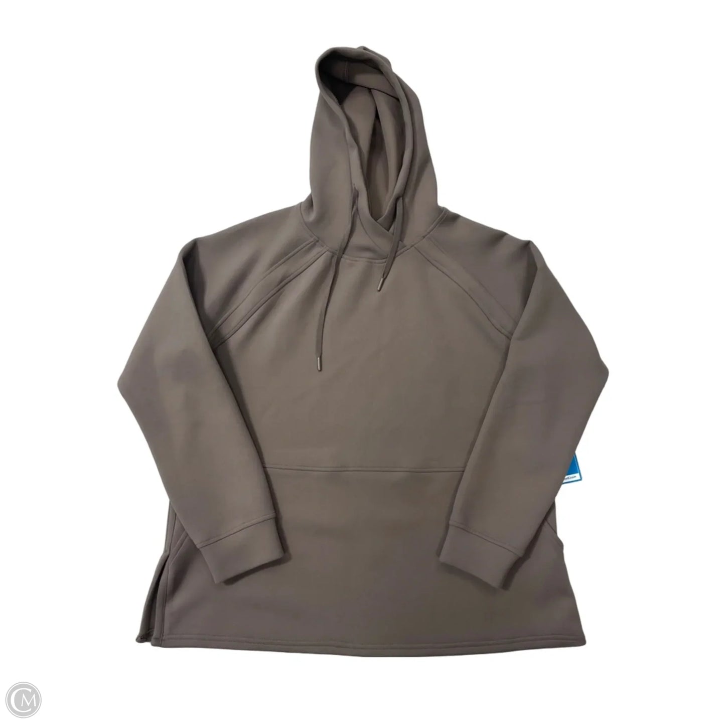 Athletic Sweatshirt Hoodie By 32 Degrees In Beige, Size: L