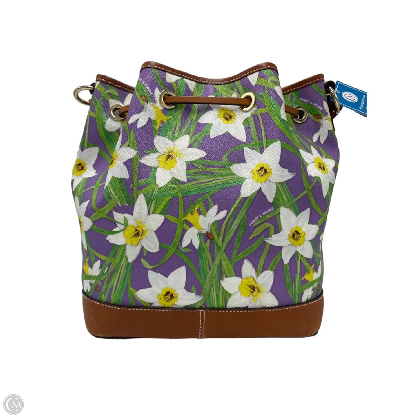 Dooney And Bourke Daffodil Designer Bucket Handbag