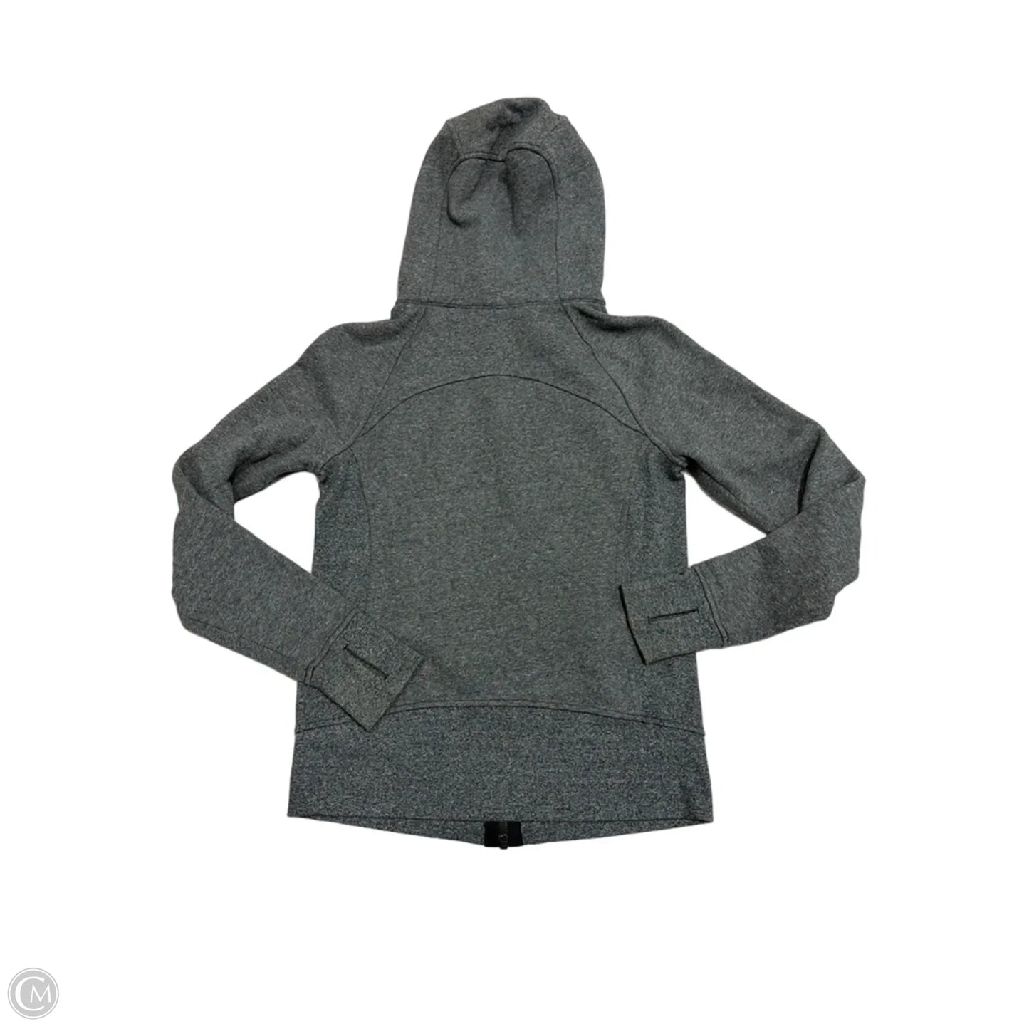 Athletic Jacket By Lululemon In Grey, Size: S