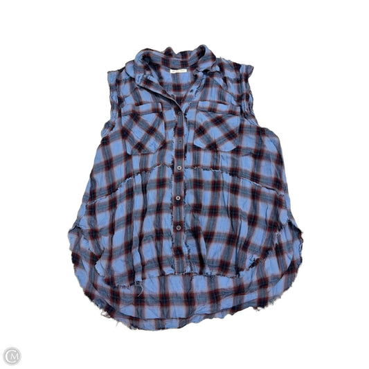 Top Short Sleeve By We The Free In Blue, Size: S