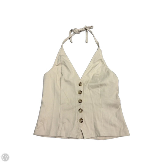 Top Sleeveless By Anthropologie In Brown, Size: M