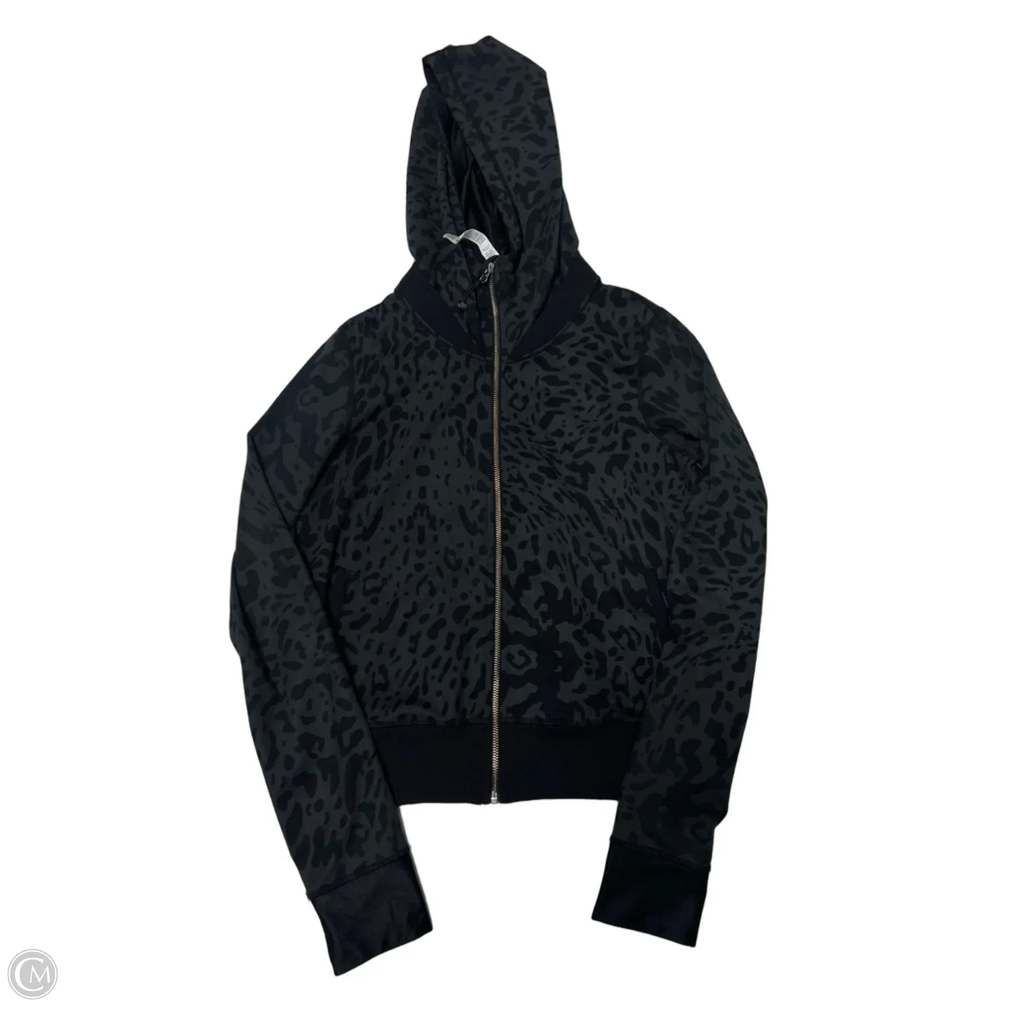 Athletic Jacket By Lululemon In Grey, Size: M
