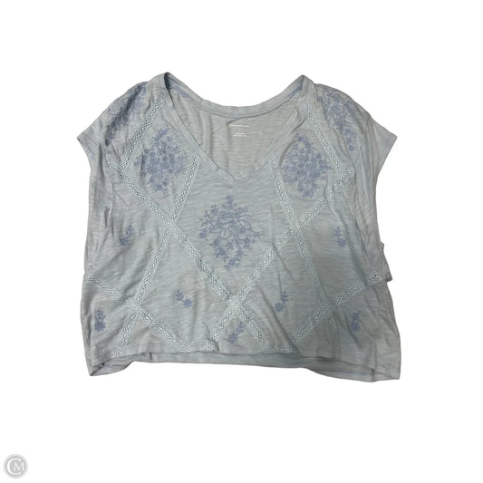 Top Sleeveless By Anthropologie In Blue, Size: L