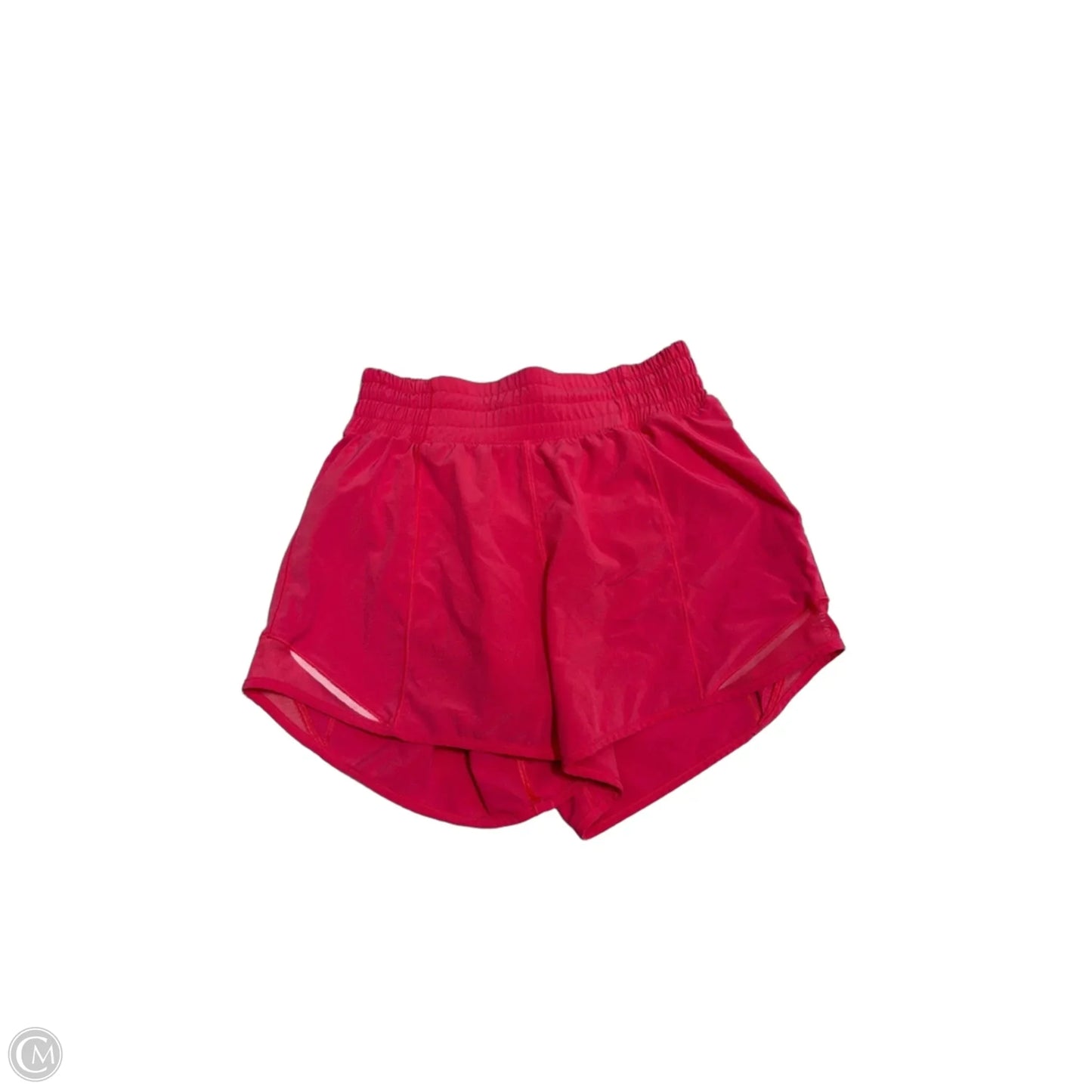 Athletic Shorts By Lululemon In Pink, Size: Xs