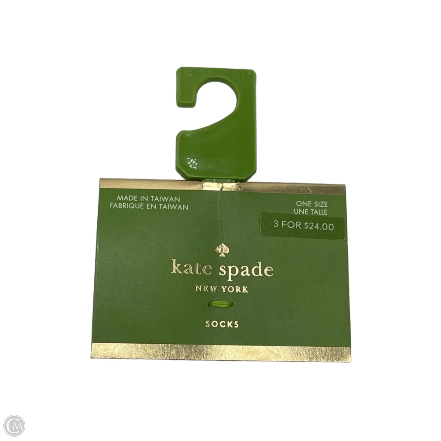 New! Socks Designer By Kate Spade In Size 9-11