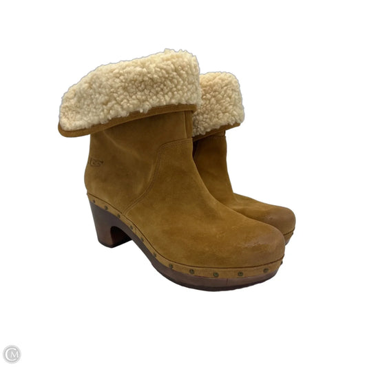 New! Boots Designer By UGG In Brown, Size: 9