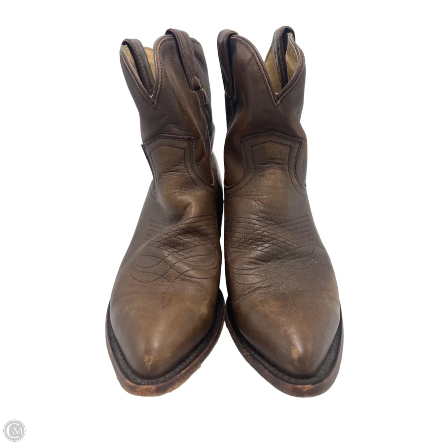 Boots Designer By Frye In Brown, Size: 8