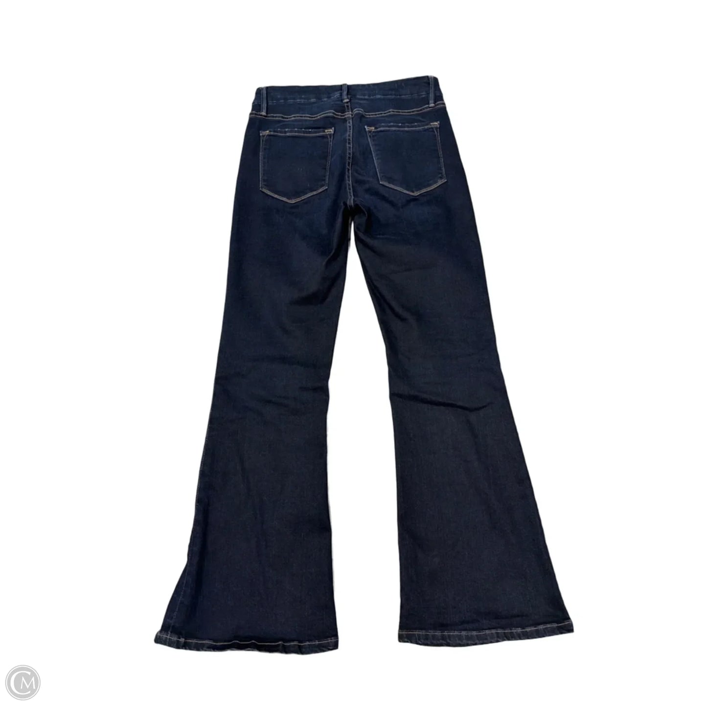 Jeans Boot Cut By Frame In Blue Denim, Size: 2