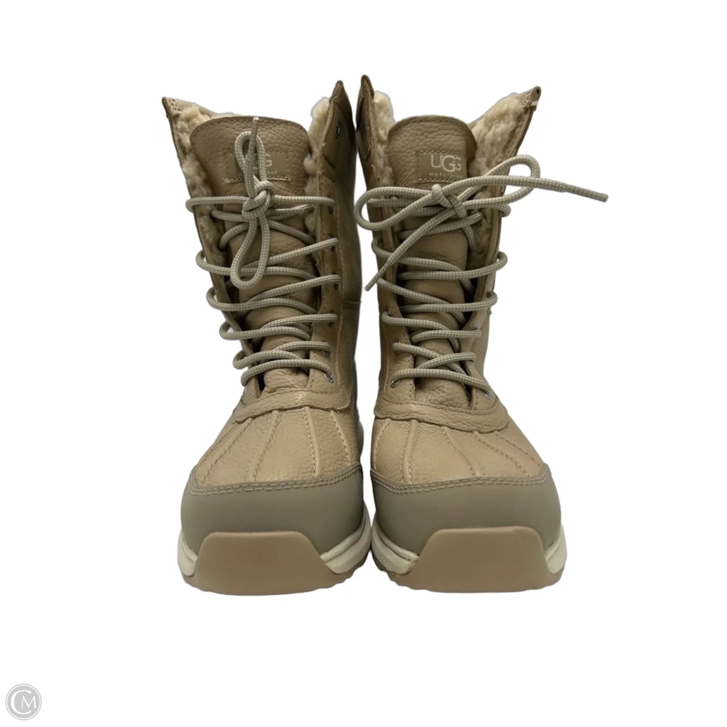 Boots Designer By UGG In Tan, Size: 9