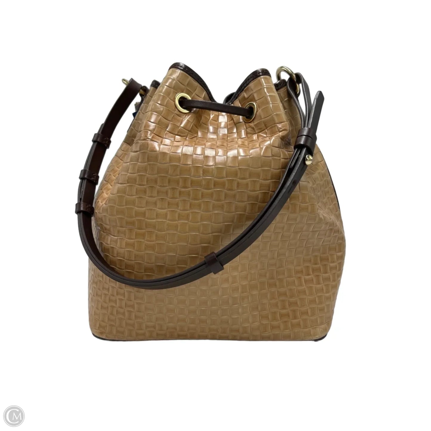 Dooney And Bourke Embossed Designer Bucket Handbag