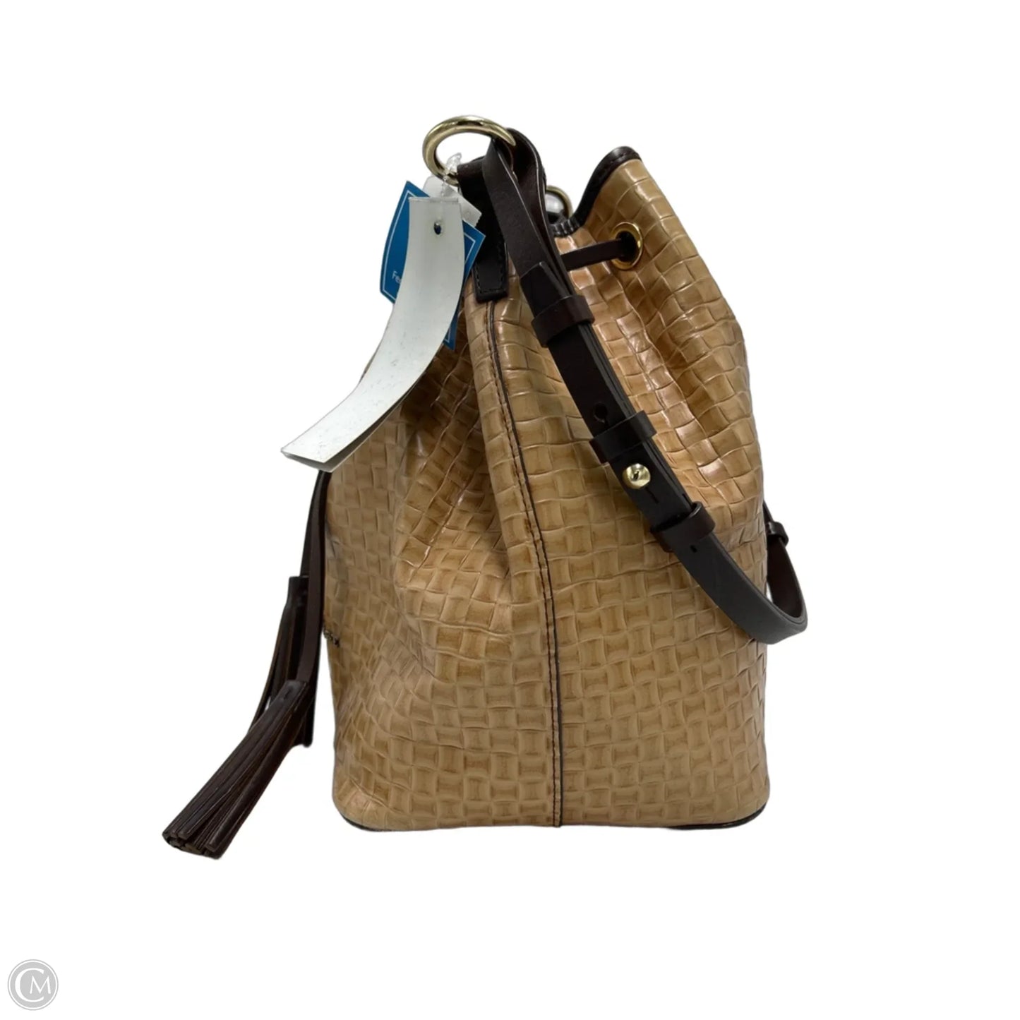 Dooney And Bourke Embossed Designer Bucket Handbag