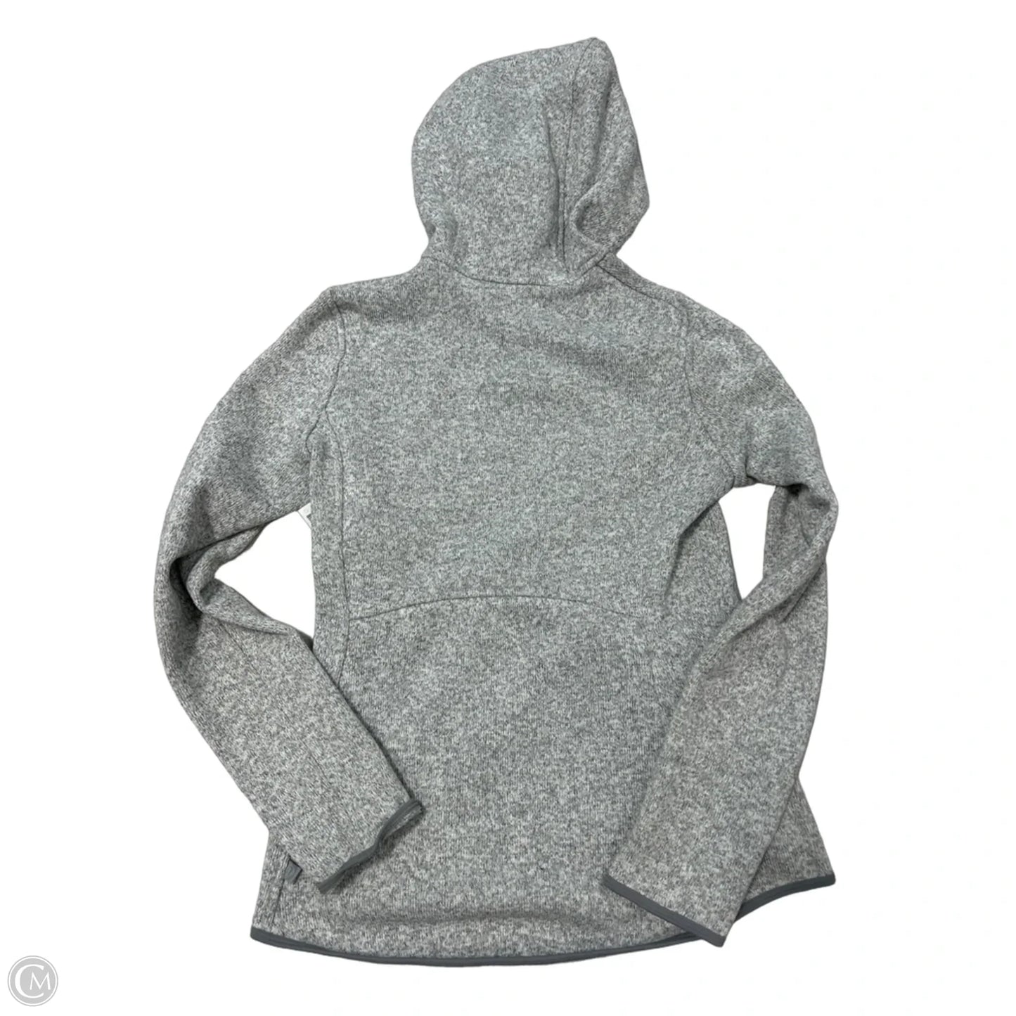 Hoodie 1/2 Zip Pullover By Lululemon In Grey, Size: S