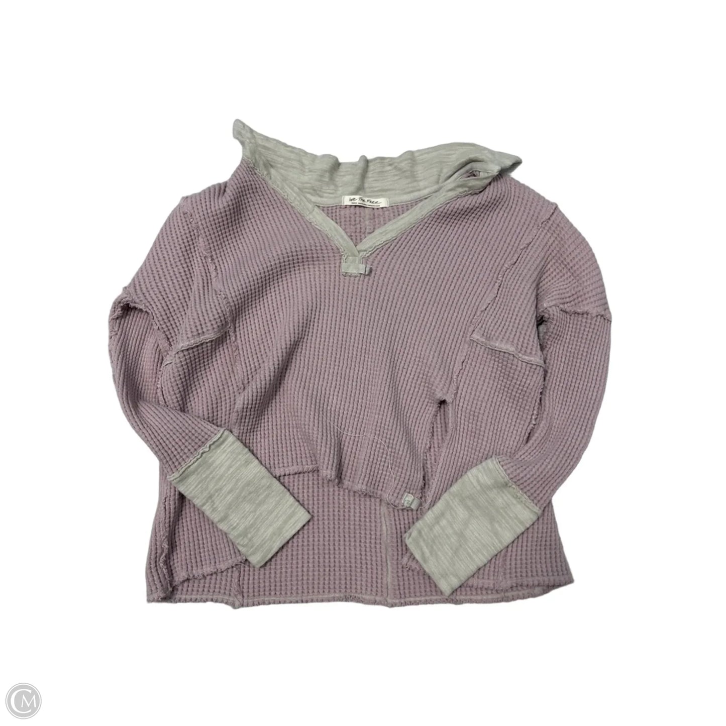 Sweatshirt Collar By Free People In Mauve, Size: S