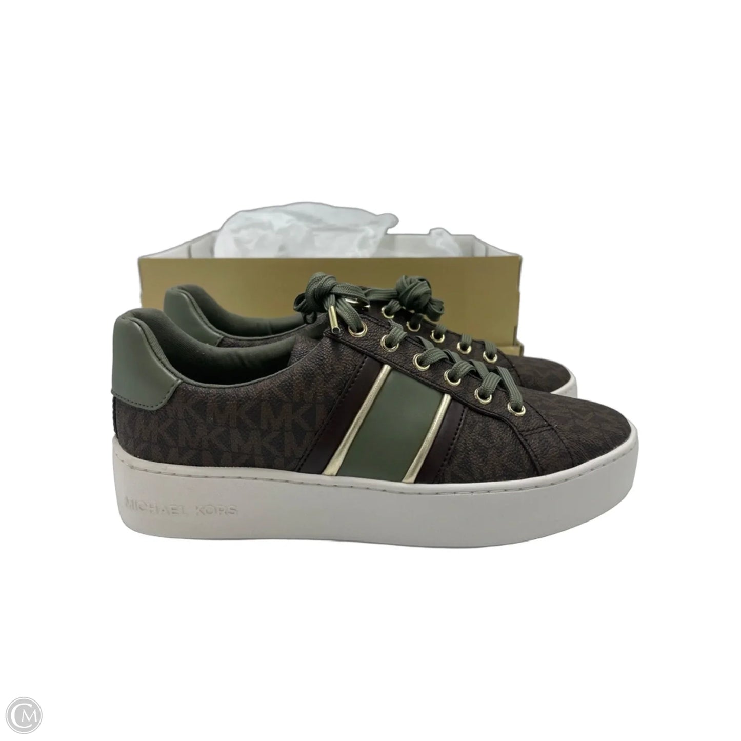 New! Shoes Athletic By Michael By Michael Kors In Brown, Size: 7.5