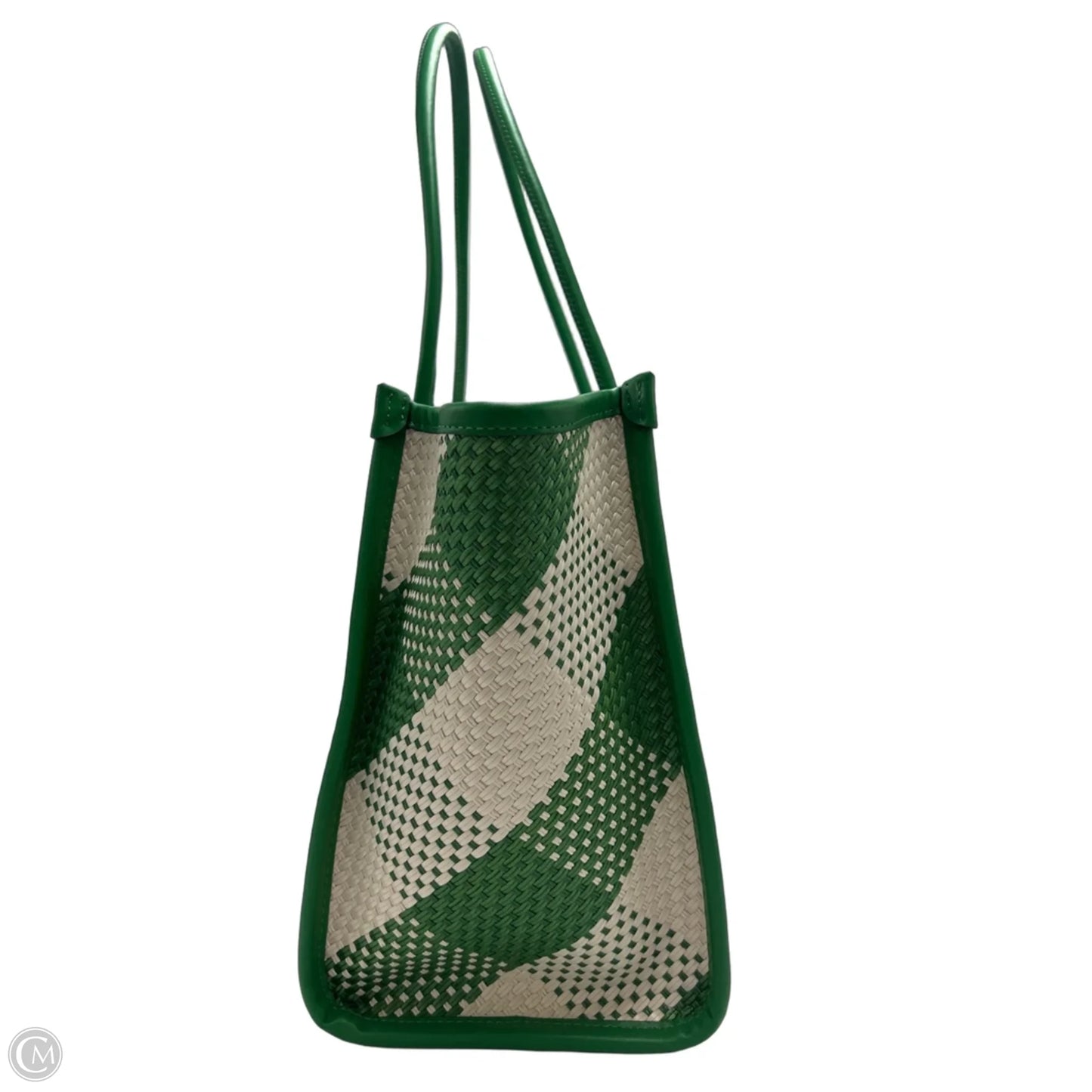 Kate Spade Ella Gingham Woven Designer Tote Handbag