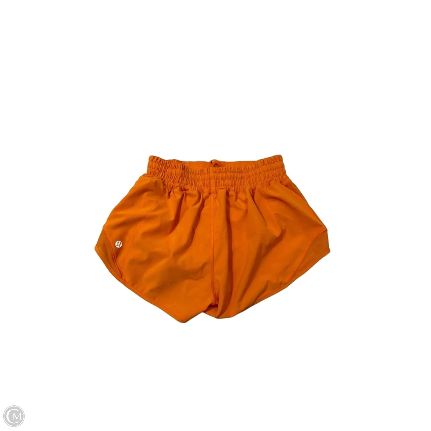 Athletic Shorts By Lululemon In Orange, Size: S