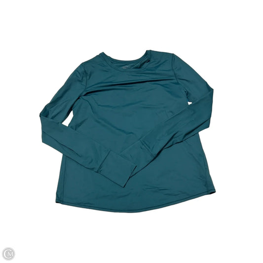 Athletic Top Long Sleeve Crewneck By Athleta In Blue, Size: S