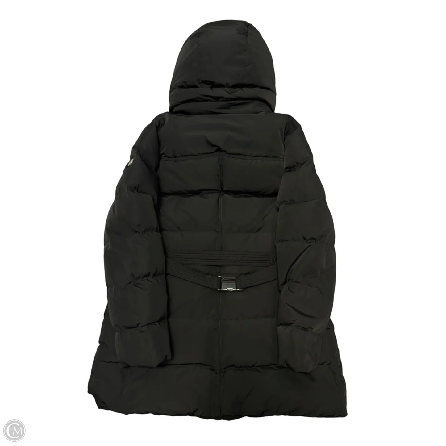 Coat Designer By Michael Kors In Dark Green, Size: L