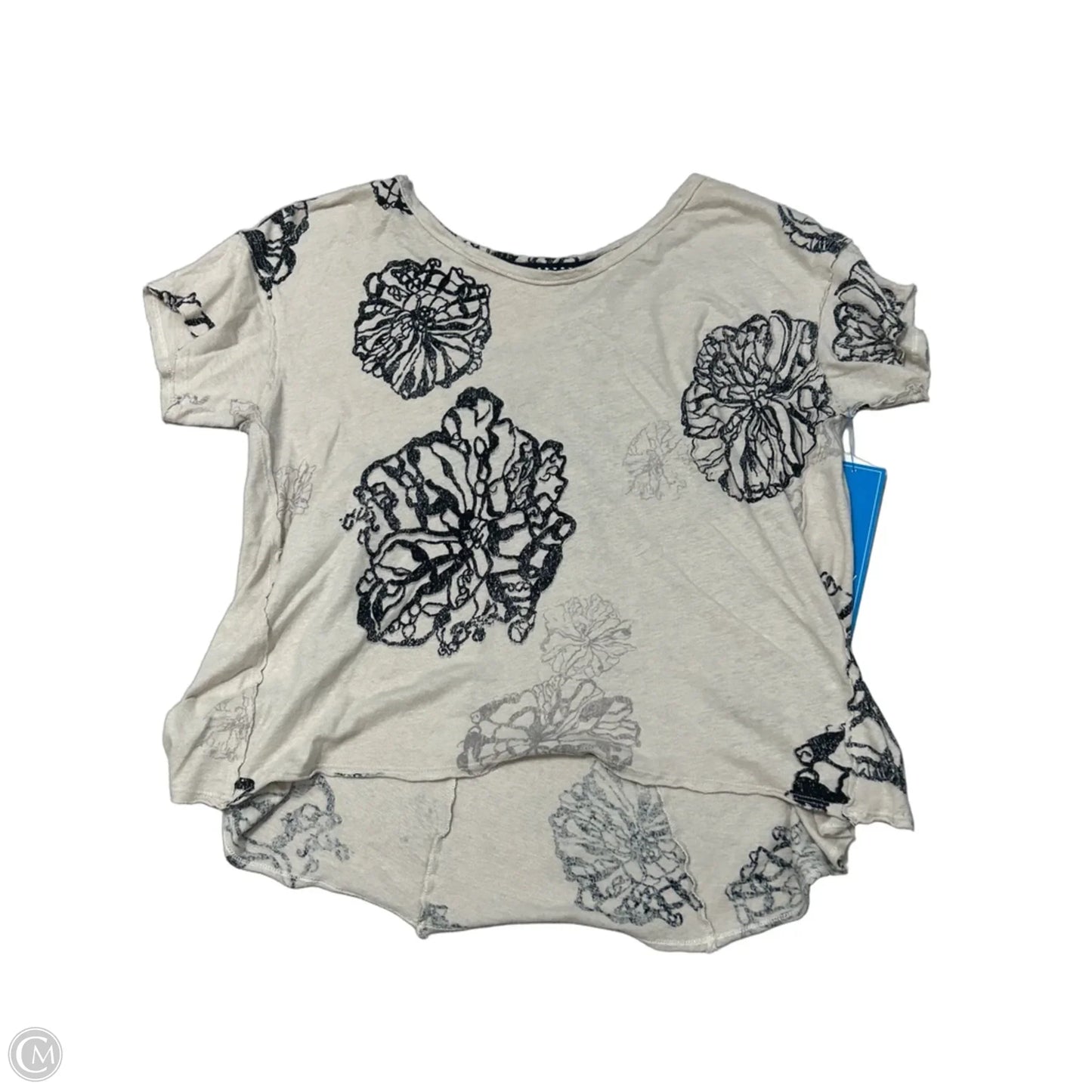 Top Short Sleeve By Pilcro In Tan, Size: Xs