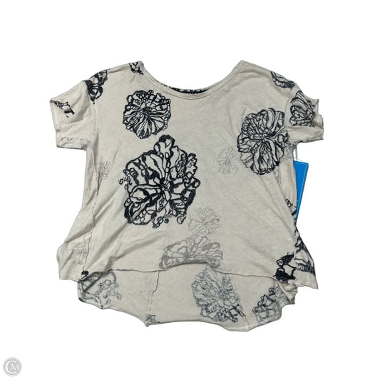Top Short Sleeve By Pilcro In Tan, Size: Xs