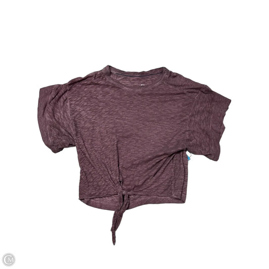 Top Short Sleeve By Pilcro In Purple, Size: S
