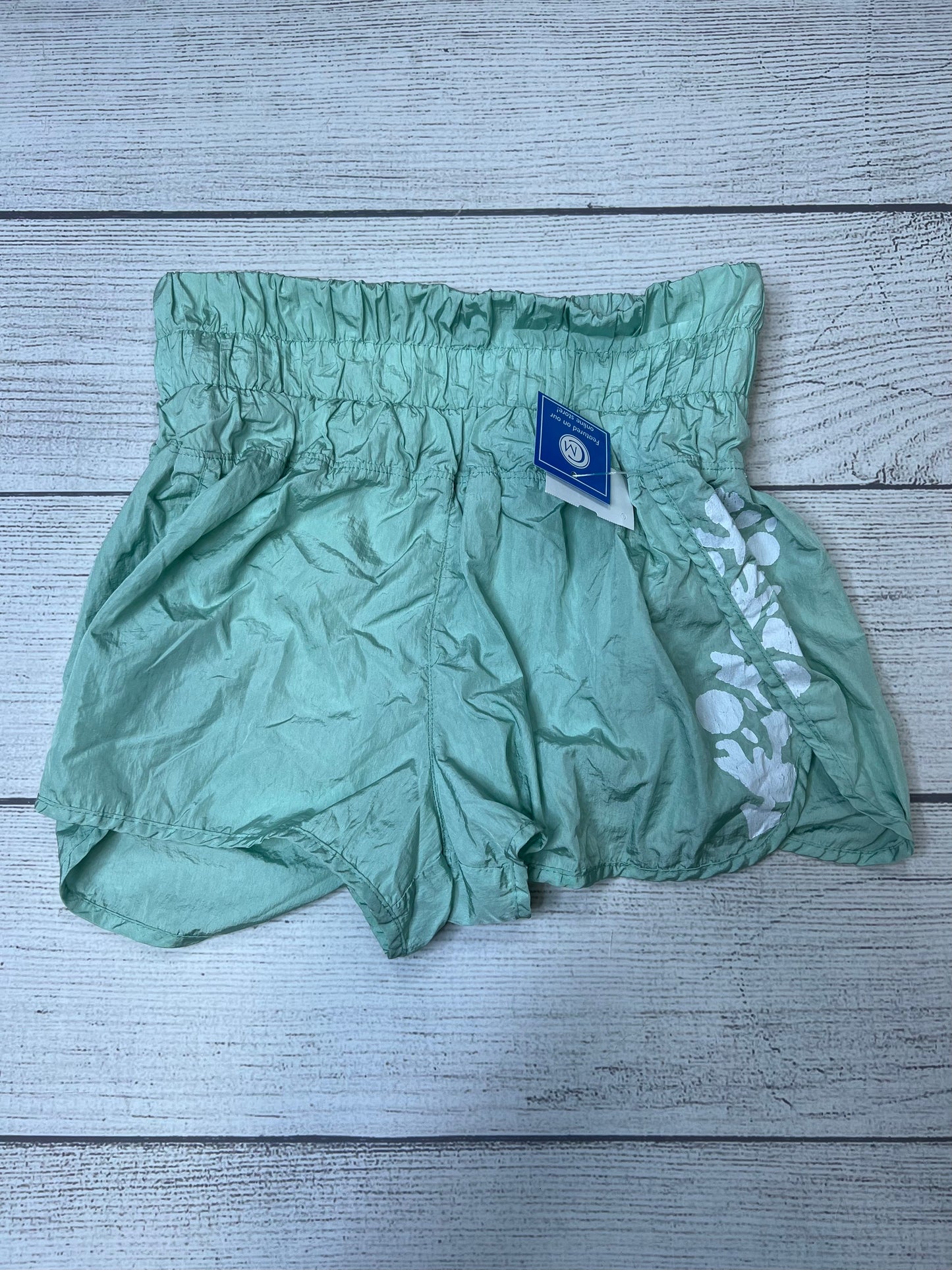 Green Athletic Shorts Free People, Size M