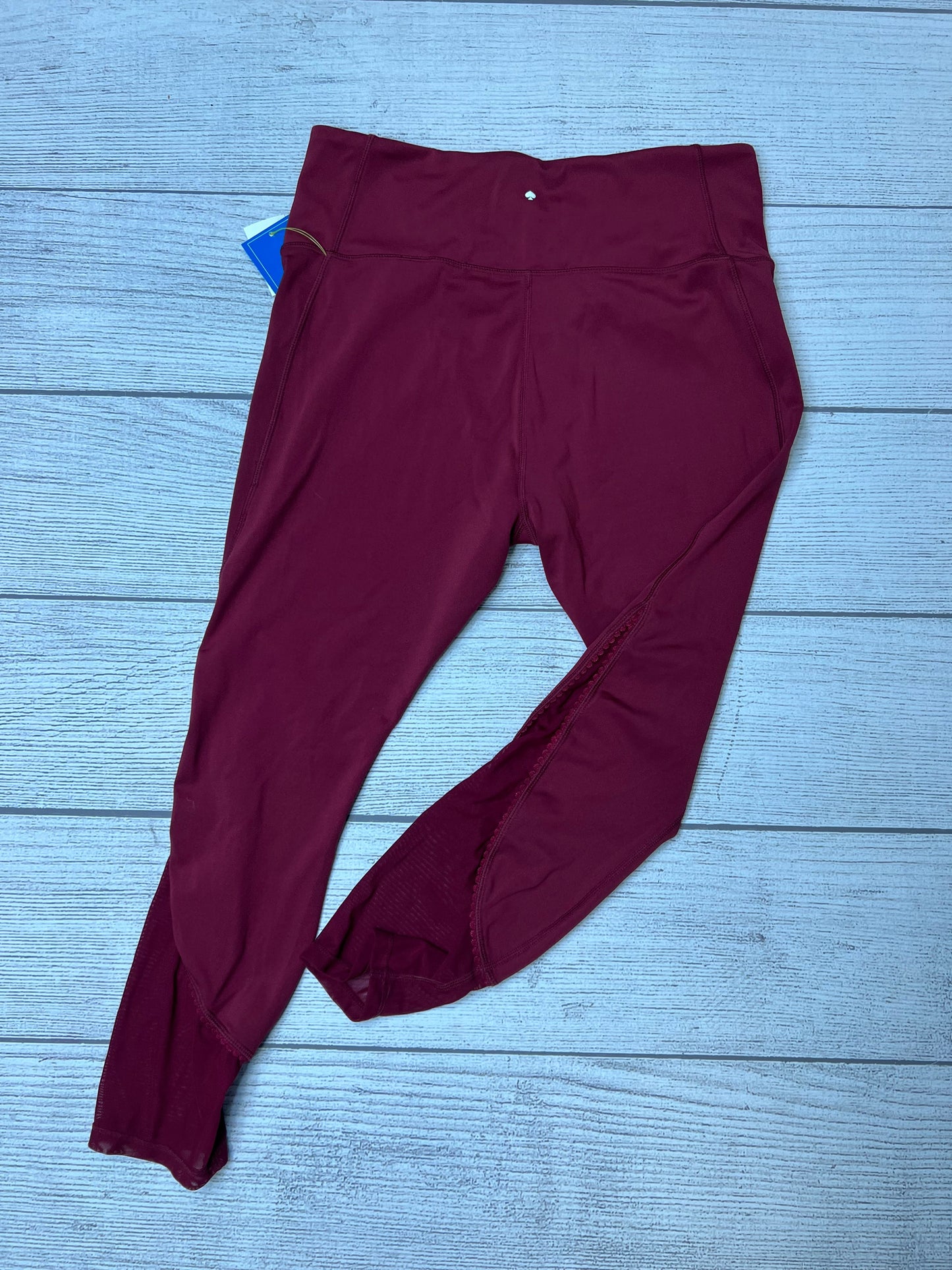 Maroon Pants Designer Kate Spade, Size L