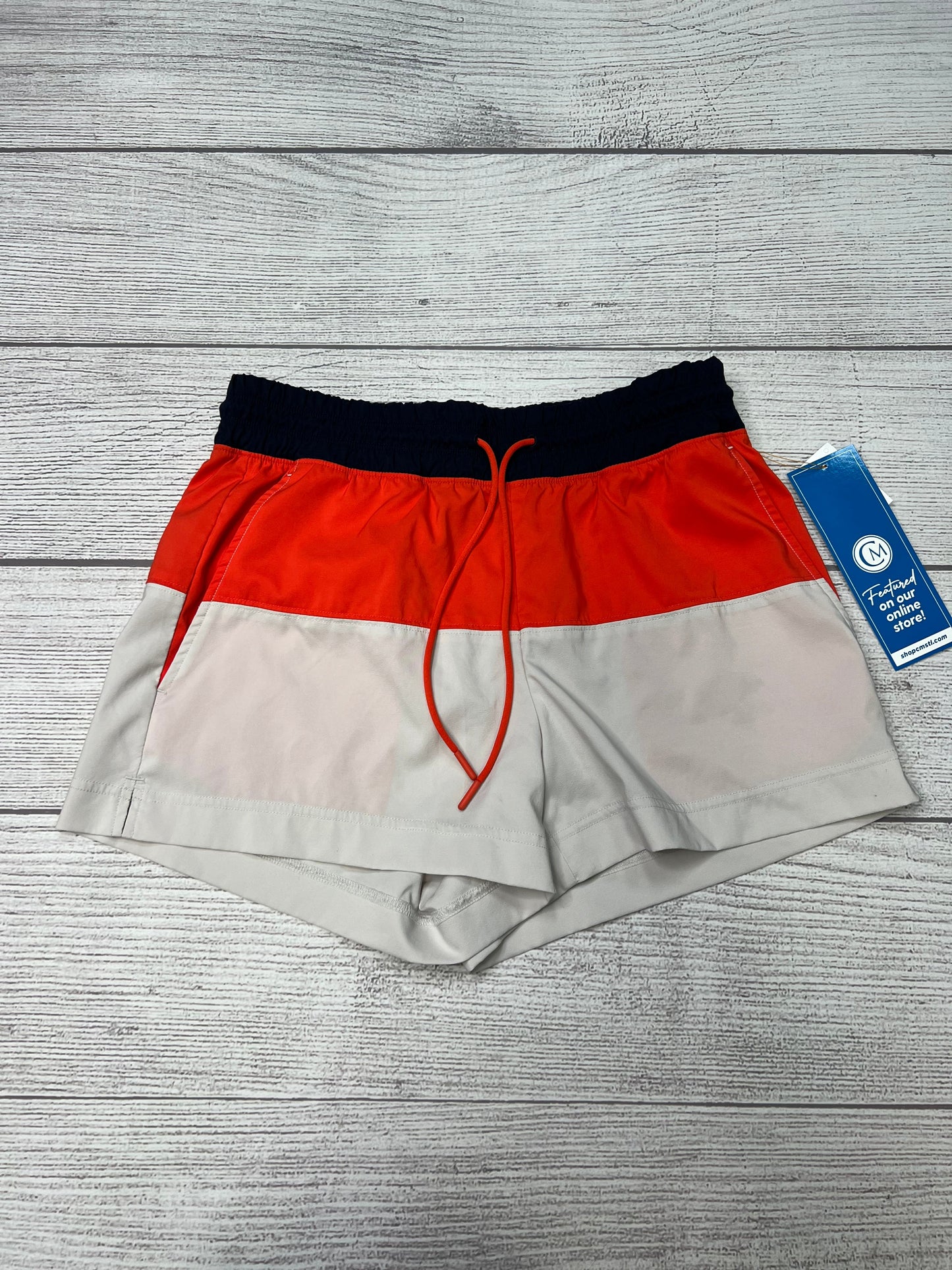 Athletic Shorts By Athleta In Red Blue, Size: S