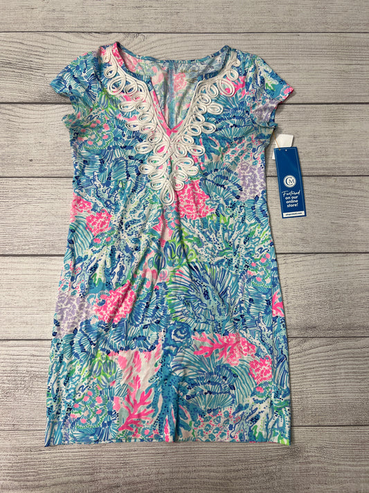 Dress Casual Short By Lilly Pulitzer In Blue, Size: S