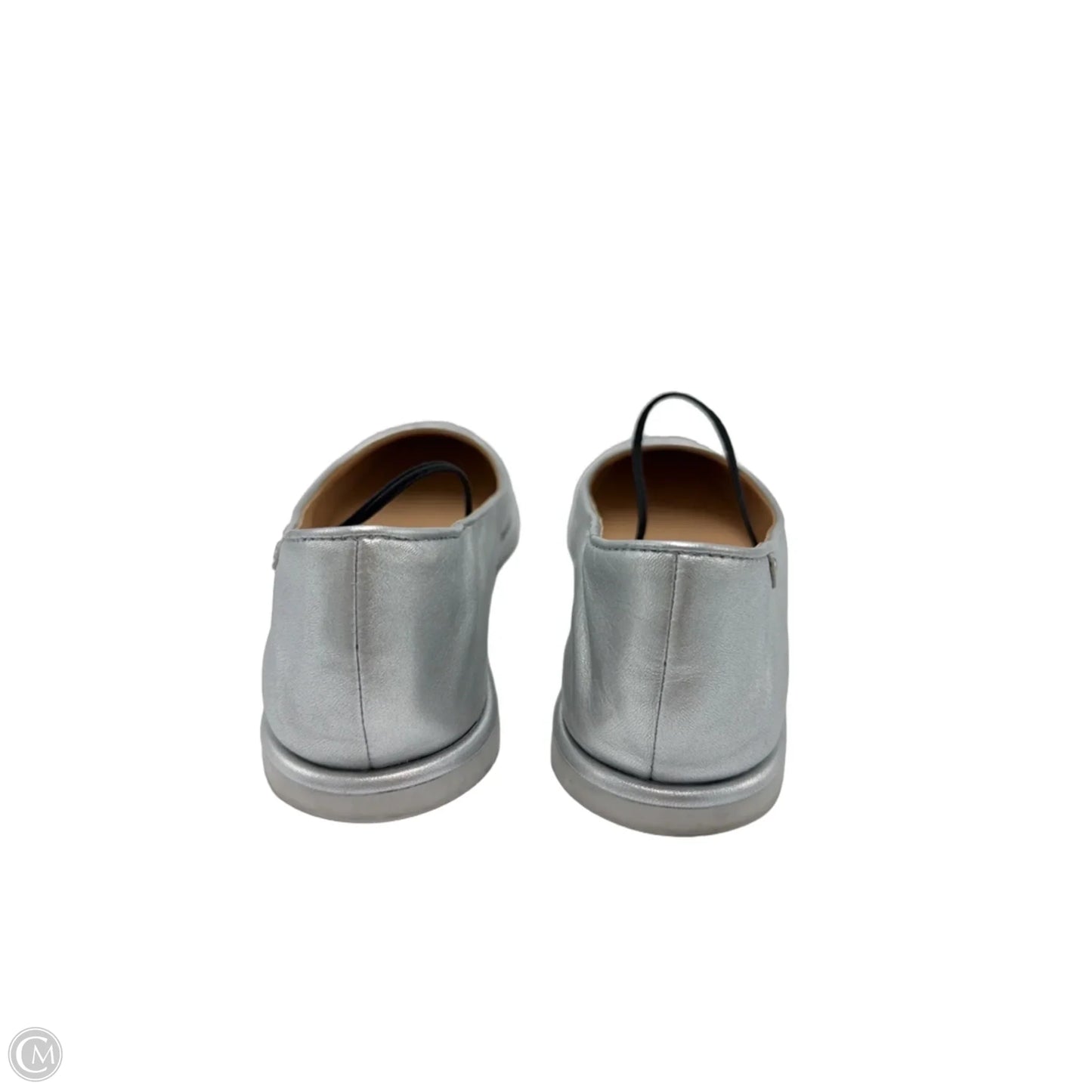 Coach Emilia Metallic Mary Jane Designer Shoes, Size: 6.5