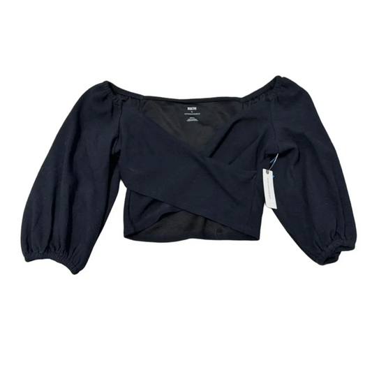 New! Top Short Sleeve By Maeve In Black, Size: S