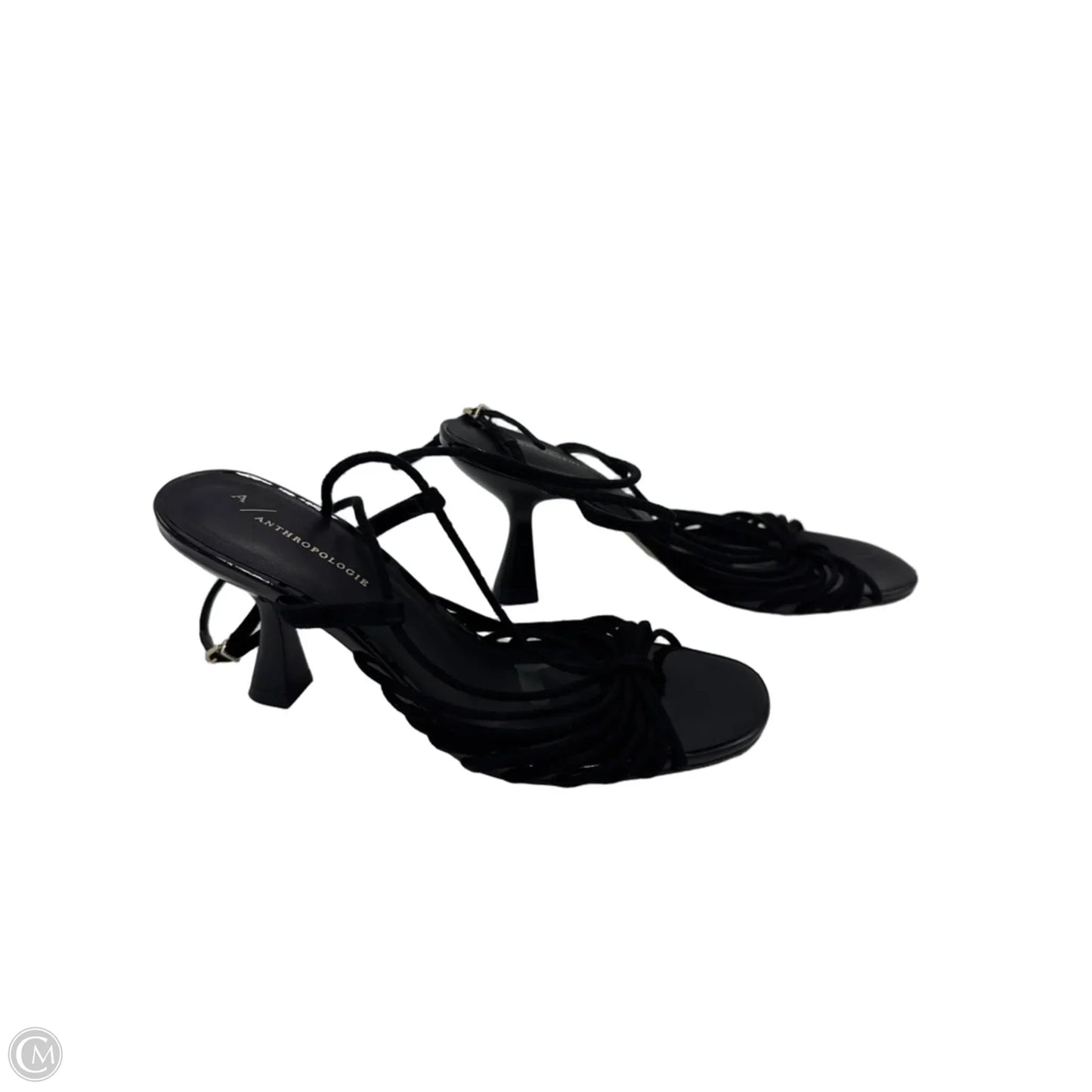 Shoes Heels Kitten By Anthropologie In Black, Size: 7