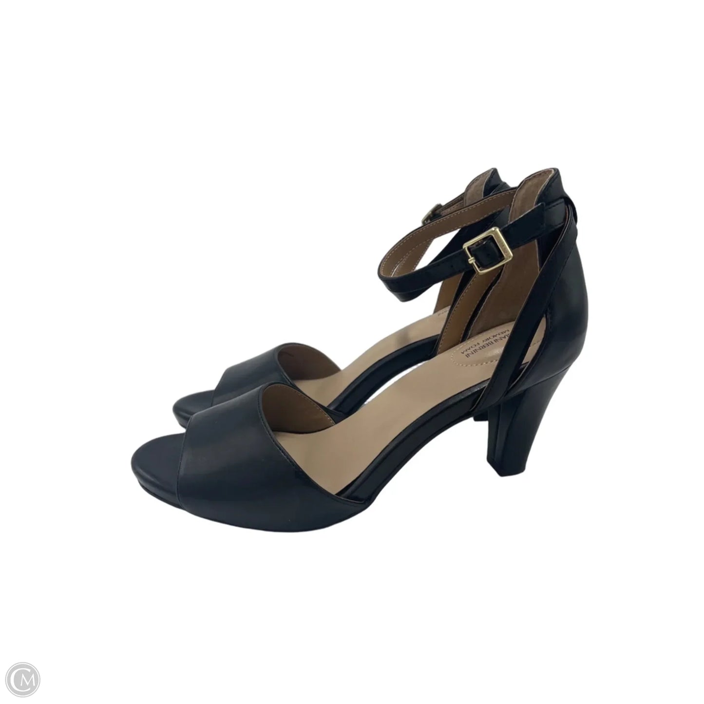 New! Shoes Heels Block By Giani Bernini In Black, Size: 8