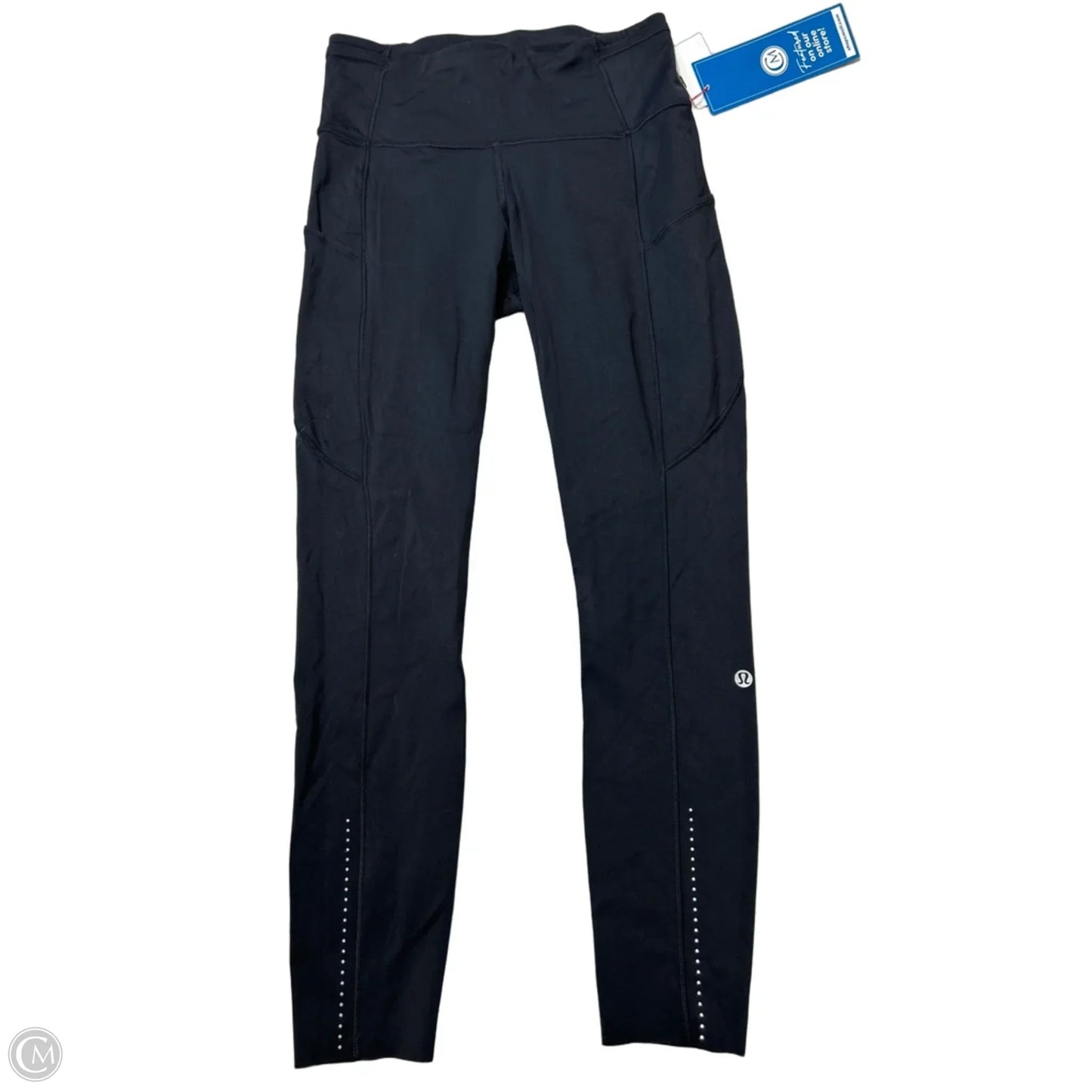 Athletic Leggings By Lululemon In Black, Size: 4