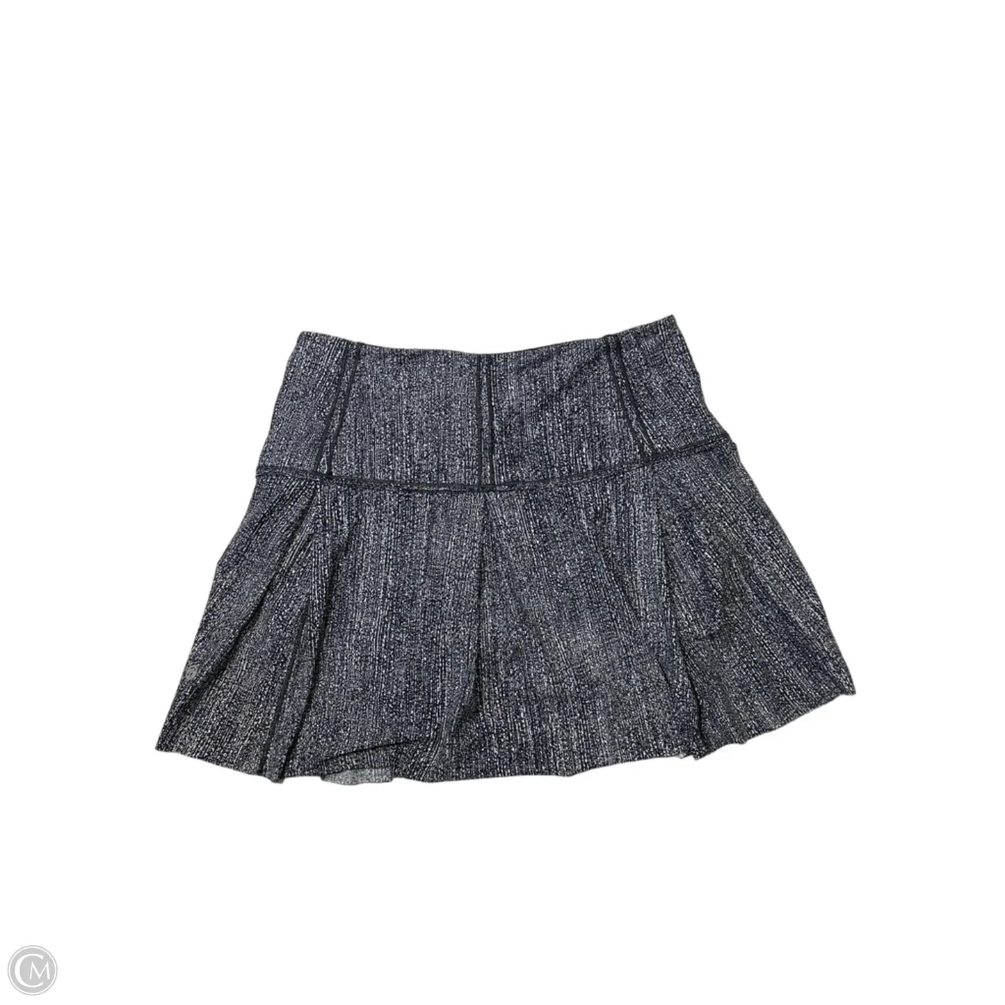 Athletic Skirt By Lululemon In Black & White, Size: 6