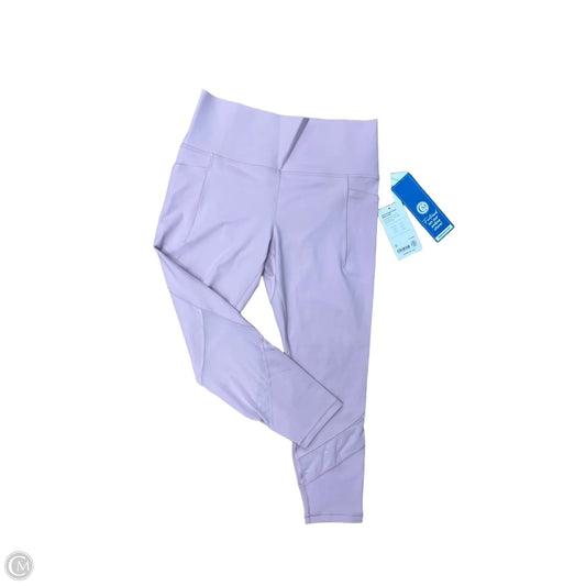 Athletic Leggings By Athleta In Pink, Size: L