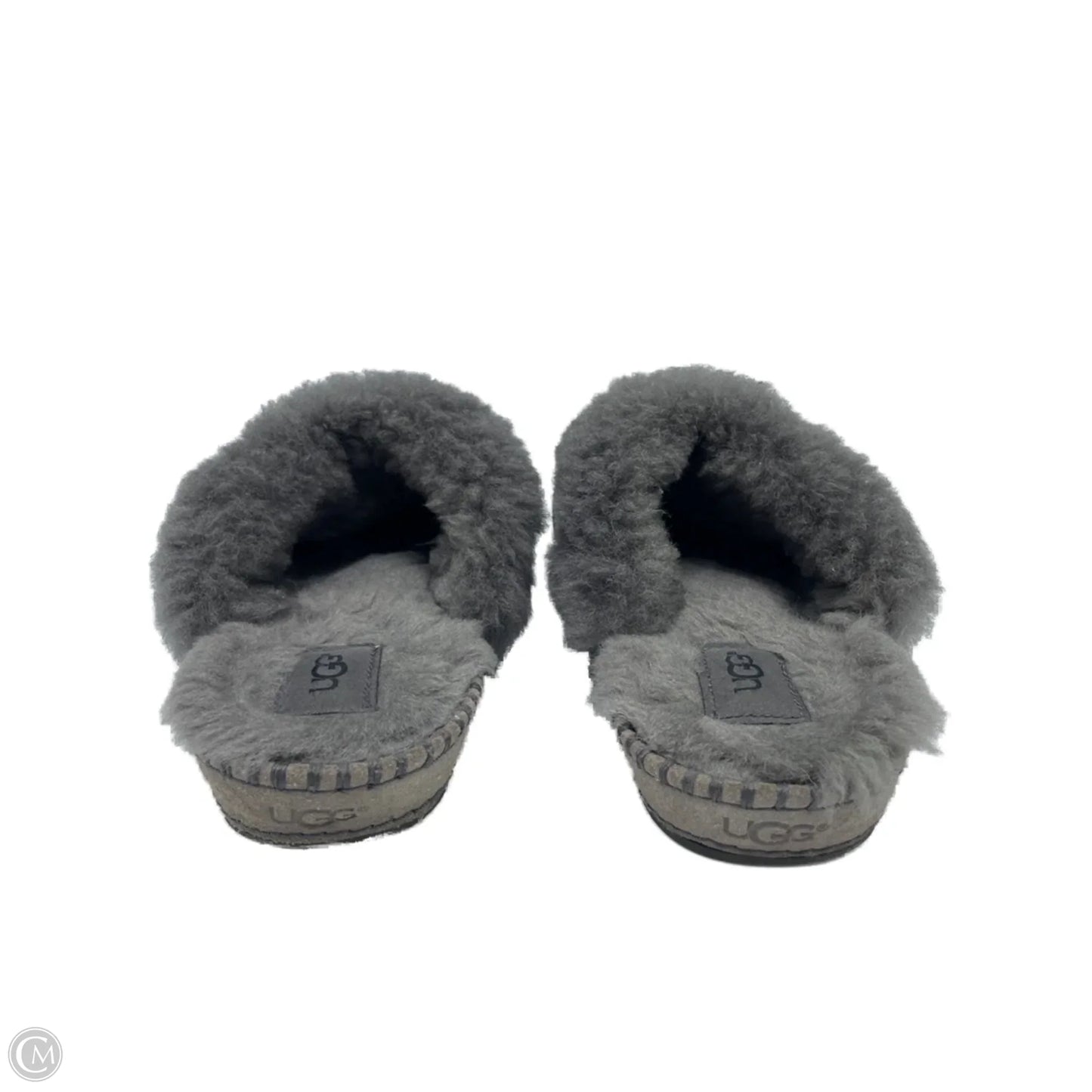 Shoes Designer By Ugg In Black & Grey, Size: 8