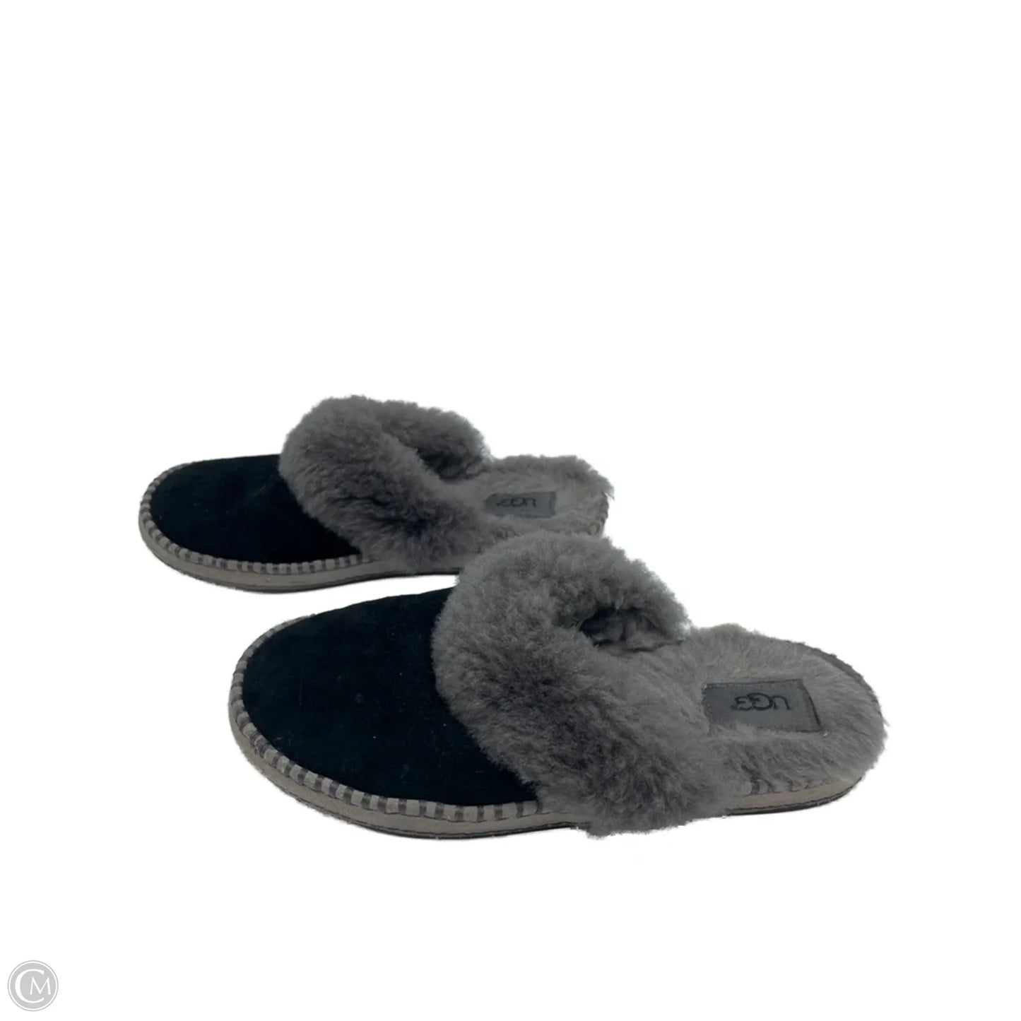 Shoes Designer By Ugg In Black & Grey, Size: 8