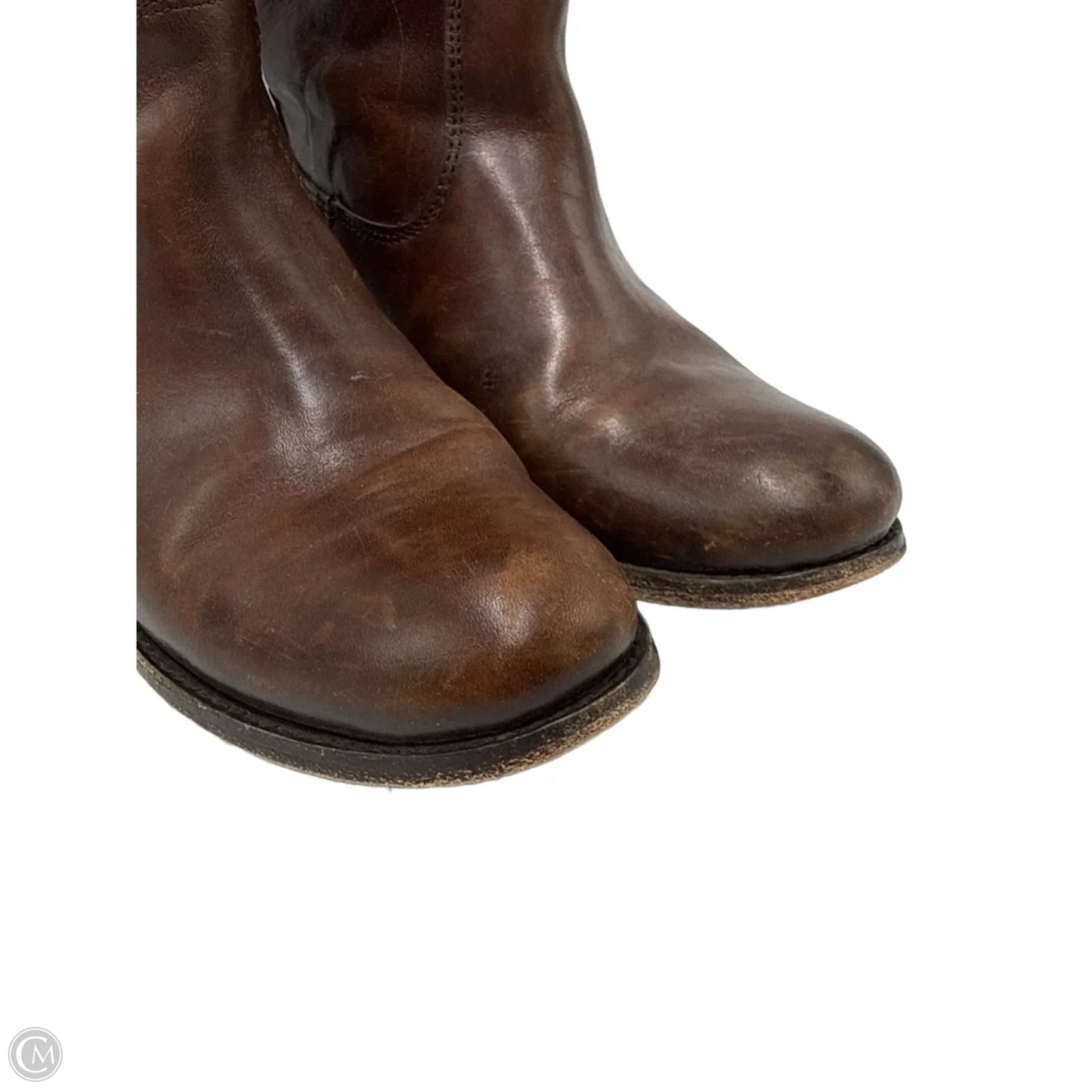 Boots Designer By Frye In Brown, Size: 5.5