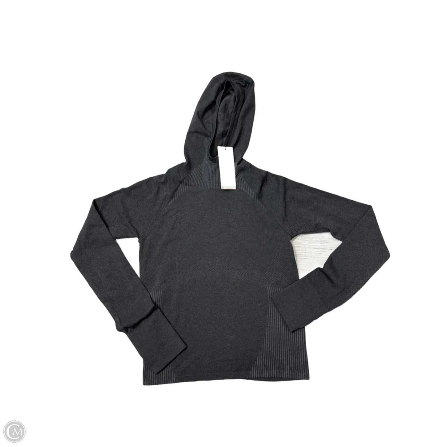 New! Athletic Top Long Sleeve Hoodie By Calia In Grey, Size: Xs