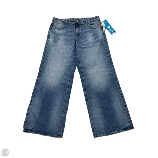 Jeans Wide Leg By Pacsun In Blue Denim, Size: 30
