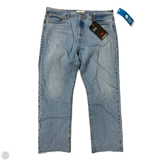 Jeans Straight By Levis In Camouflage Print, Size: 16