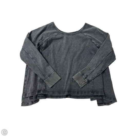 Top Long Sleeve By We The Free In Grey, Size: L